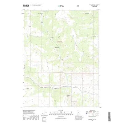 2020 Map of Mahogany Point, 2020 Print