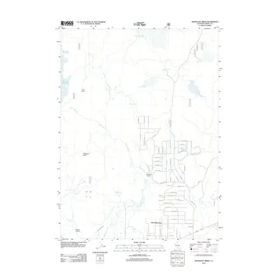 2012 Map of Mahogany Ridge, 2012 Print
