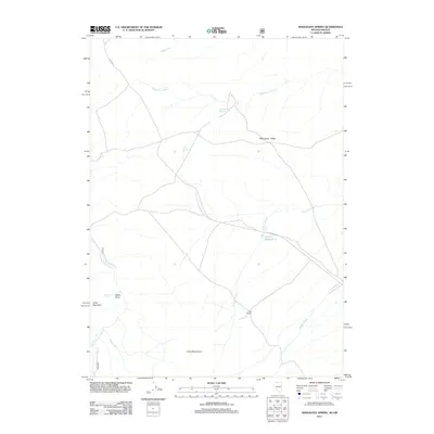 2011 Map of Mahogany Spring, 2011 Print