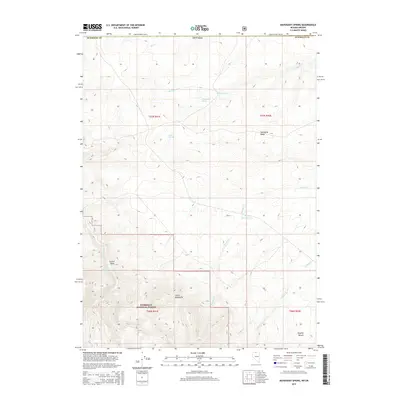 2015 Map of Mahogany Spring, 2015 Print