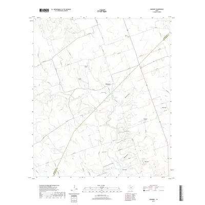 2019 Map of Mahomet, 2019 Print