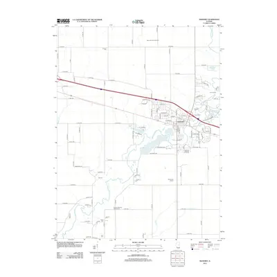 2012 Map of Mahomet, 2012 Print