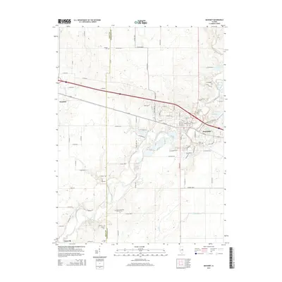 2015 Map of Mahomet, 2015 Print