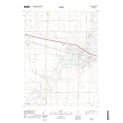 2021 Map of Mahomet, 2021 Print
