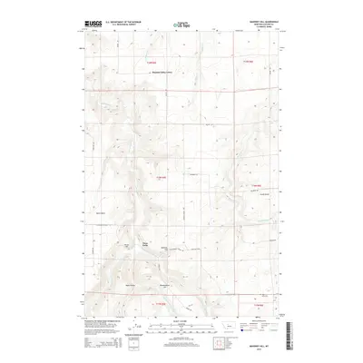 2014 Map of Mahoney Hill, 2014 Print
