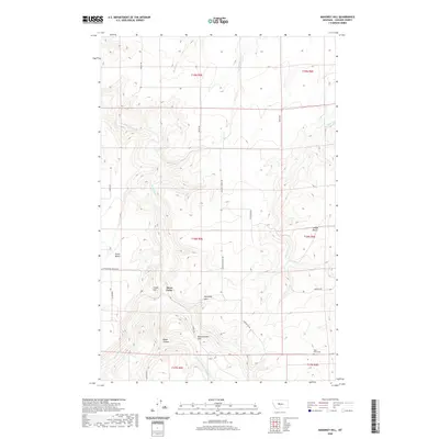 2020 Map of Mahoney Hill, 2020 Print