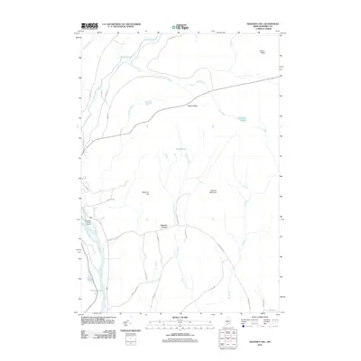 2011 Map of Mahoney Hill, 2011 Print