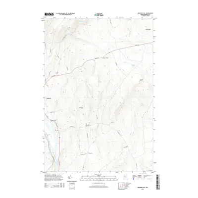 2014 Map of Mahoney Hill, 2014 Print