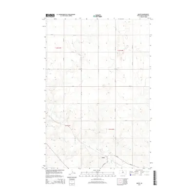 2015 Map of Mahto, 2015 Print