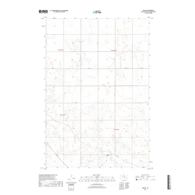 2017 Map of Mahto, 2017 Print