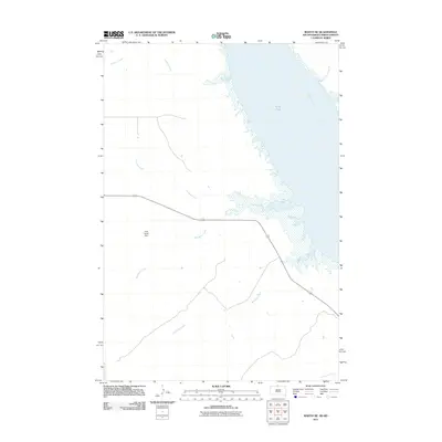 2011 Map of Mahto NE, 2011 Print