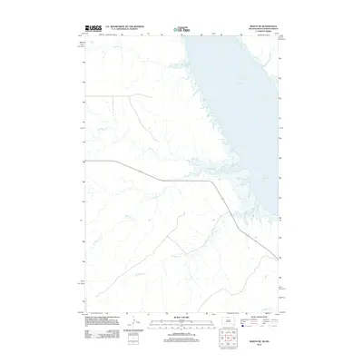 2012 Map of Mahto NE, 2012 Print