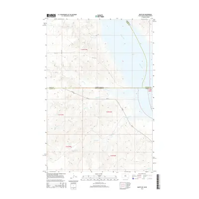2015 Map of Mahto NE, 2015 Print