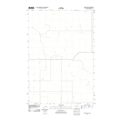 2011 Map of Mahto NW, 2011 Print