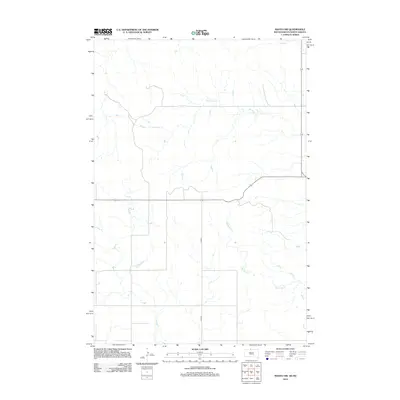 2012 Map of Mahto NW, 2012 Print