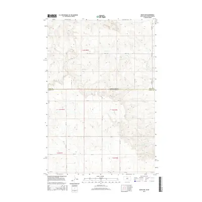 2015 Map of Mahto NW, 2015 Print