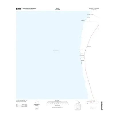 2013 Map of Mahukona, 2013 Print