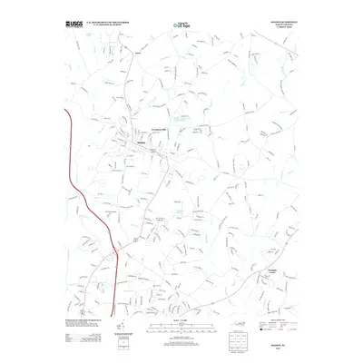 2013 Map of Maiden, 2013 Print