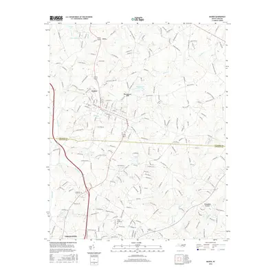 2016 Map of Maiden, 2016 Print