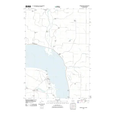 2010 Map of Maiden Rock, 2010 Print