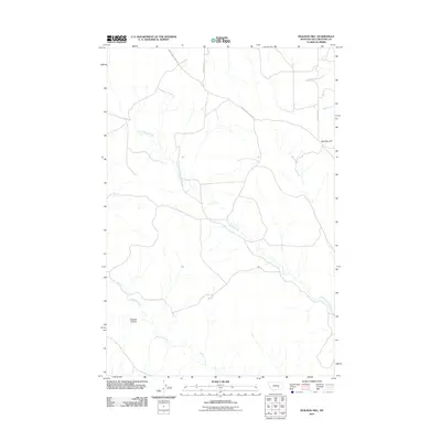 2011 Map of Mailbox Hill, 2011 Print