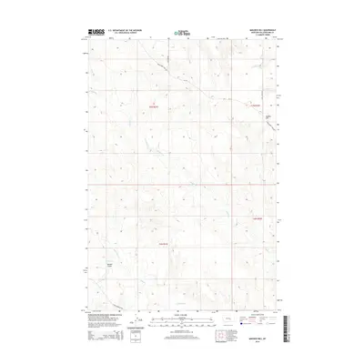 2014 Map of Mailbox Hill, 2014 Print