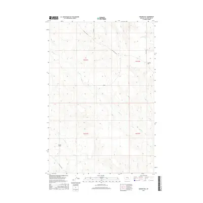 2017 Map of Mailbox Hill, 2017 Print