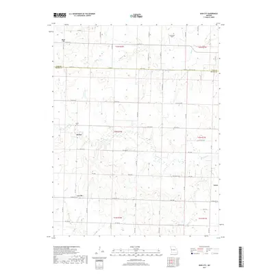 2017 Map of Main City, 2017 Print