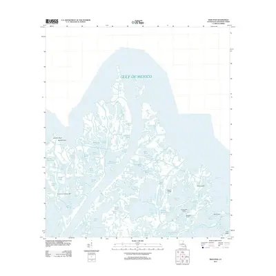 2012 Map of Main Pass, 2012 Print