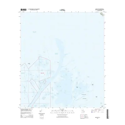 2015 Map of Main Pass, 2015 Print