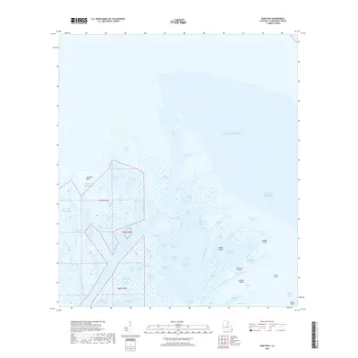 2018 Map of Main Pass, 2018 Print