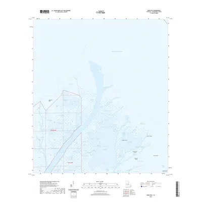 2020 Map of Main Pass, 2020 Print
