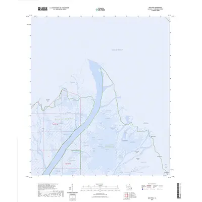 2024 Map of Main Pass, 2024 Print