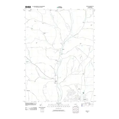 2010 Map of Maine, 2010 Print