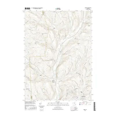 2016 Map of Maine, 2016 Print