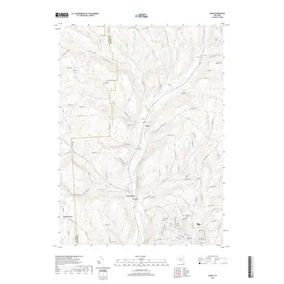 2019 Map of Maine, 2019 Print