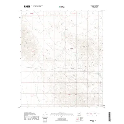 2018 Map of Maish Vaya, 2018 Print