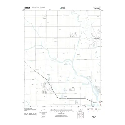 2010 Map of Maize, 2010 Print