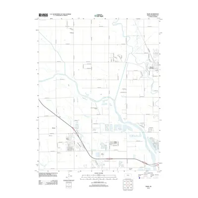2012 Map of Maize, 2012 Print