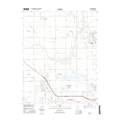 2015 Map of Maize, 2015 Print