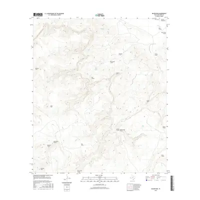 2016 Map of Major Peak, 2016 Print