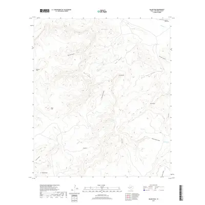 2019 Map of Major Peak, 2019 Print