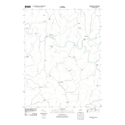 2011 Map of Majorsville, 2011 Print