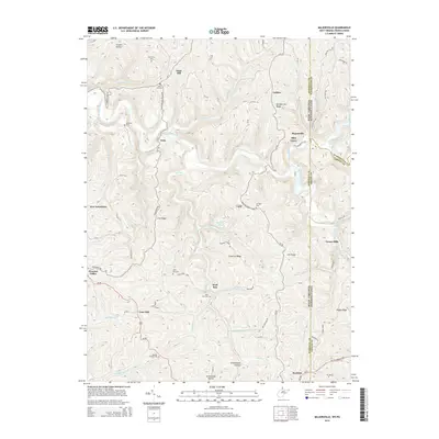 2014 Map of Majorsville, 2014 Print