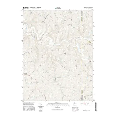 2016 Map of Majorsville, 2016 Print