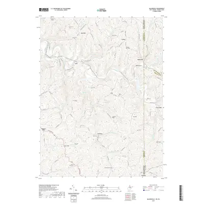 2019 Map of Majorsville, 2019 Print