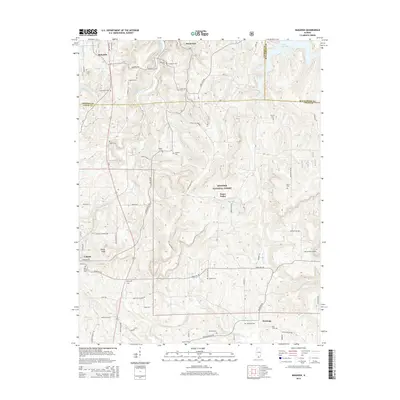 2015 Map of Makanda, 2015 Print