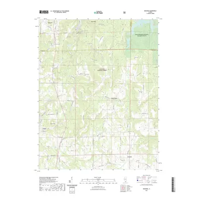 2021 Map of Makanda, 2021 Print