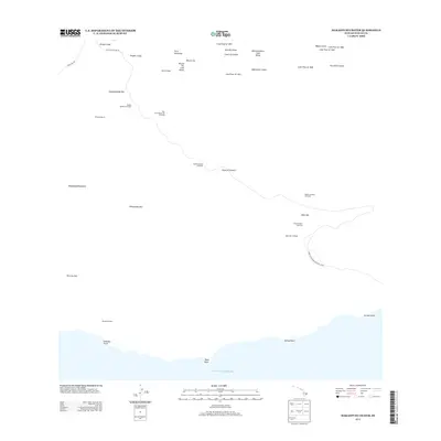 2013 Map of Makaopuhi Crater, 2013 Print