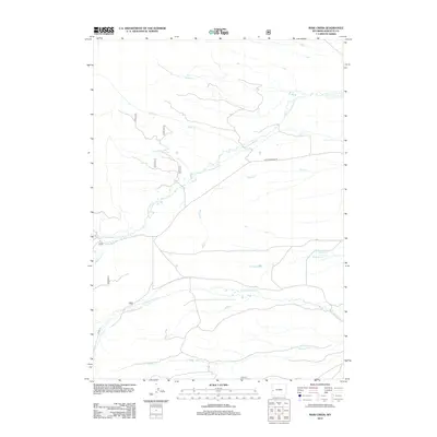 2012 Map of Maki Creek, 2012 Print